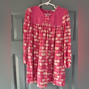 Le Top Pink and White Dress